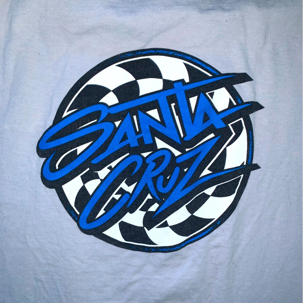 Santa Cruz Graphic T-Shirt | Grey | Short Sleeve | XXL